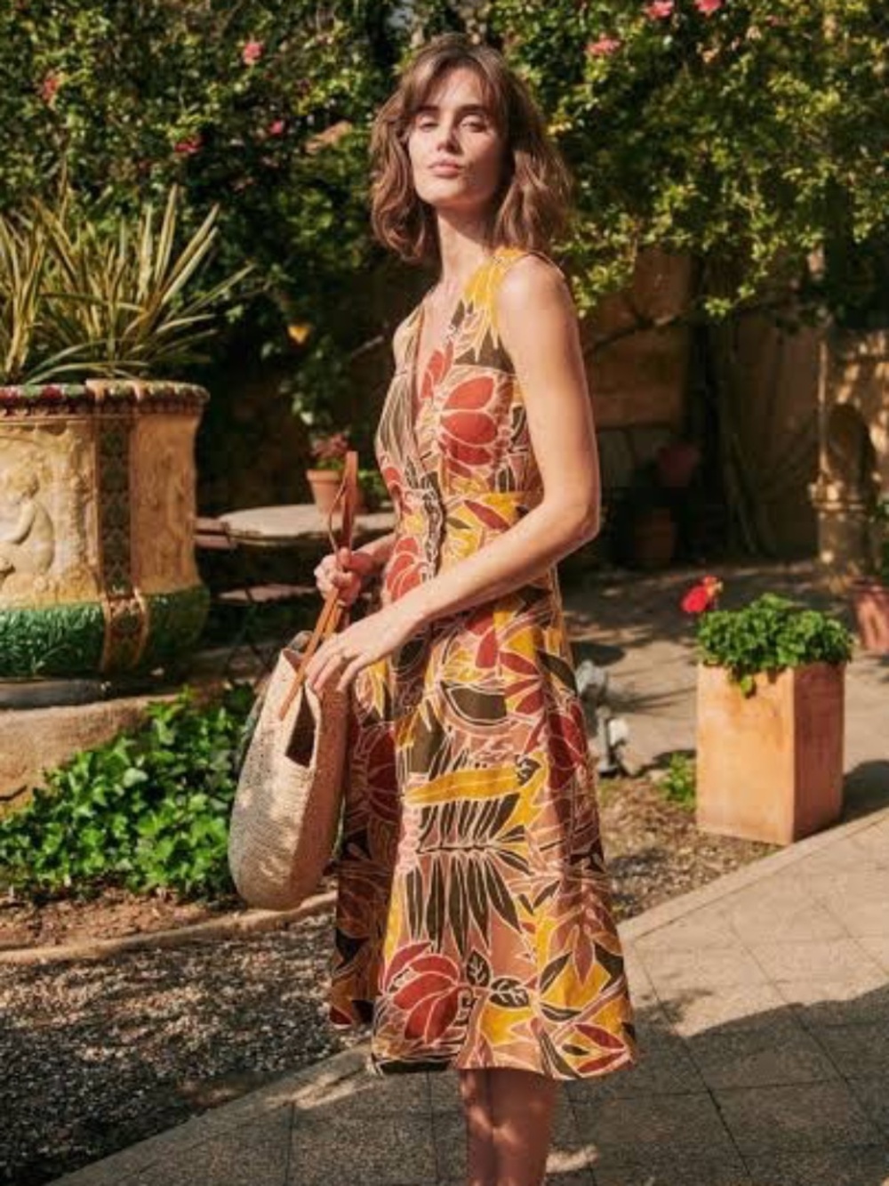 Sezane Mathilda Wrap Dress